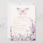 He Gives Me Butterflies Wildflowers Bridal Shower Invitation at Zazzle