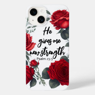 He Gives Me New Strength Case-Mate iPhone 14 Case