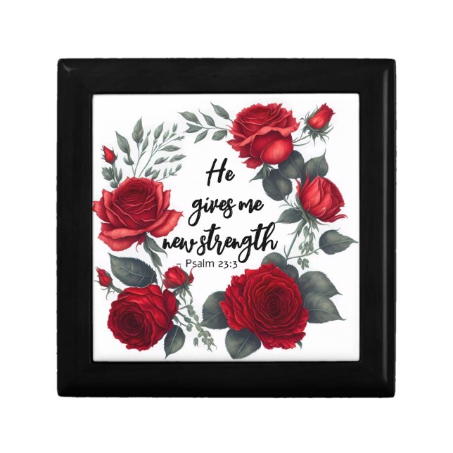 He Gives Me New Strength Gift Box (Front)