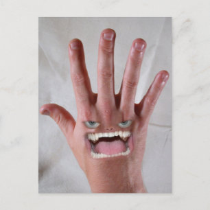 He Has a Mean Backhand! Postcard