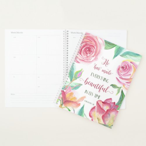 He Has Made Everything Beautiful Ecclesiastes 311 Planner