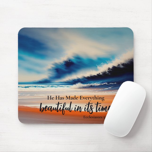 He Has Made Everything Beautiful  Mouse Pad (With Mouse)