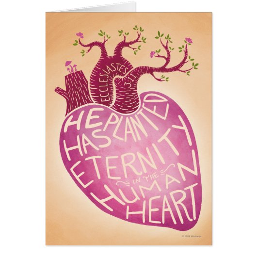 He Has Planted Eternity in the Human Heart Cards (Front)