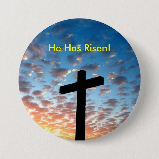 He Has Risen! By:Nightmare7darkangel Pinback Button (Front)