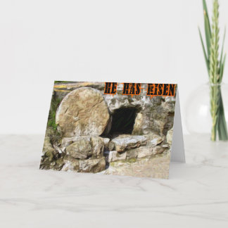 He Has Risen Card