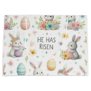 He Has Risen Large Gift Bag