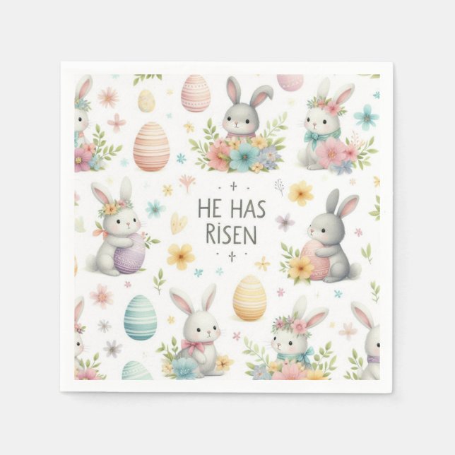 He Has Risen Napkins (Front)