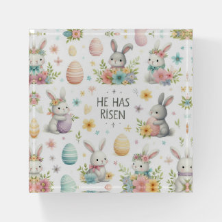 He Has Risen Paperweight