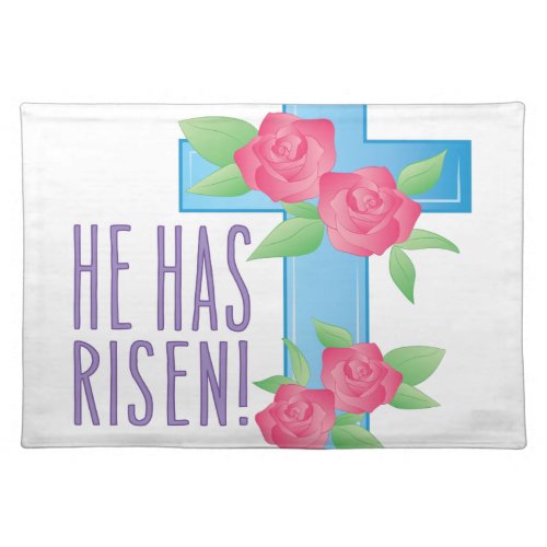 He Has Risen Placemat