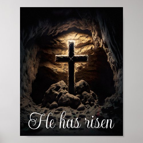 he has risen poster