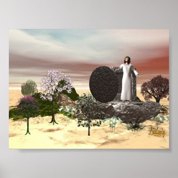 He Has Risen Print