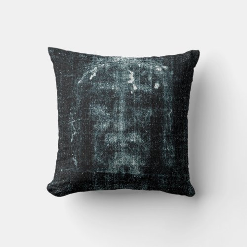 He Has Risen  Shroud of Turin _ Jesus Pillow