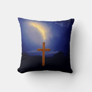 HE HAS RISEN THROW PILLOW
