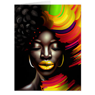 He Heals The Broken Hearted African American Sista Cards