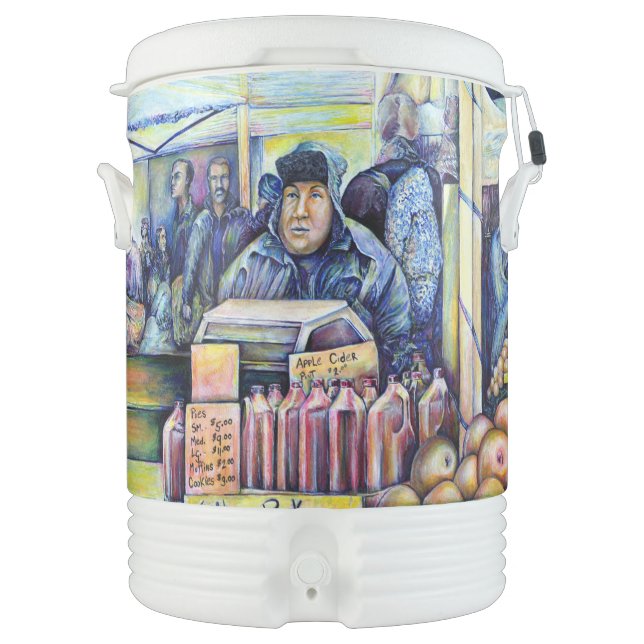 He Heard, What I Saw Beverage Cooler (Front)