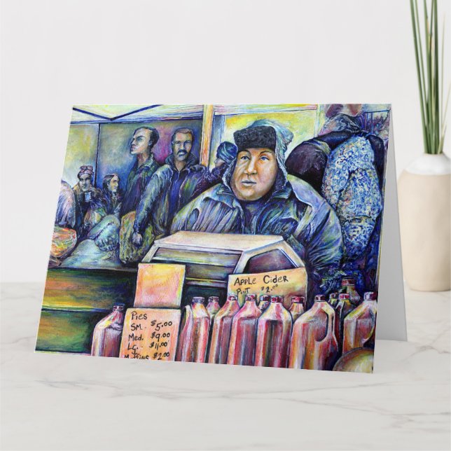 He Heard, What I Saw Card (Front)