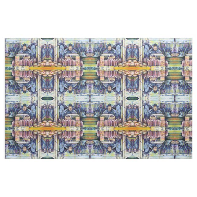 He Heard, What I Saw Fabric (Fat Quarter)