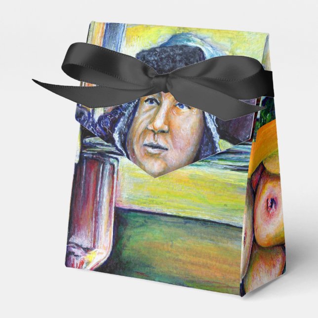 He Heard, What I Saw Favor Boxes (Front Side)