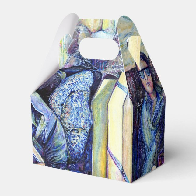 He Heard, What I Saw Favor Boxes (Front Side)