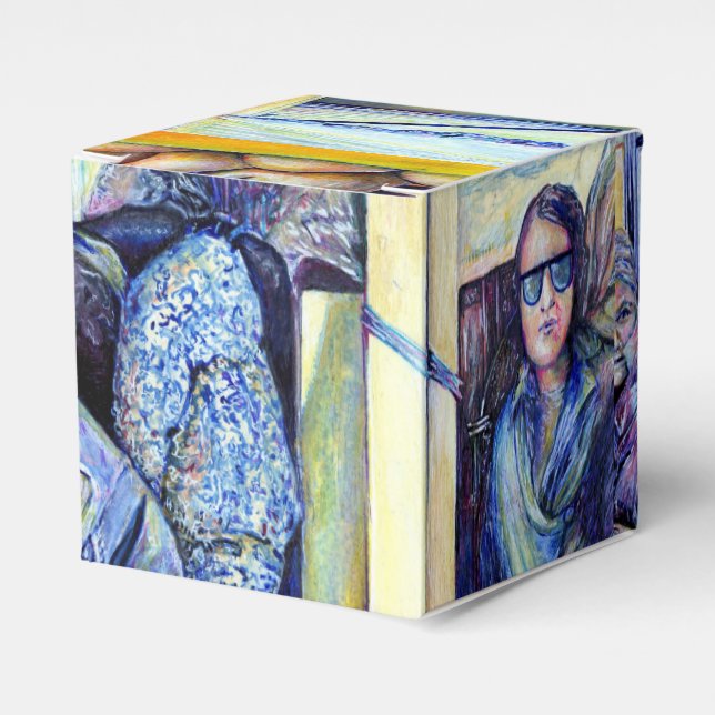 He Heard, What I Saw Favor Boxes (Front Side)