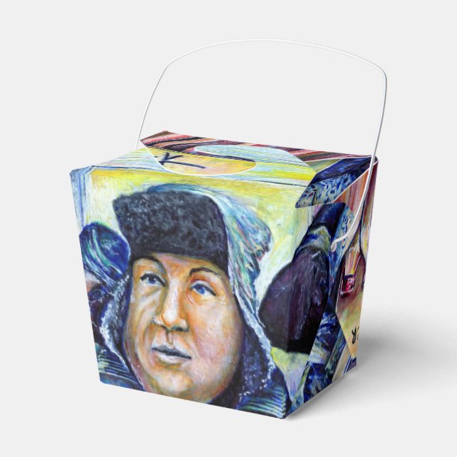 He Heard, What I Saw Favor Boxes (Front Side)