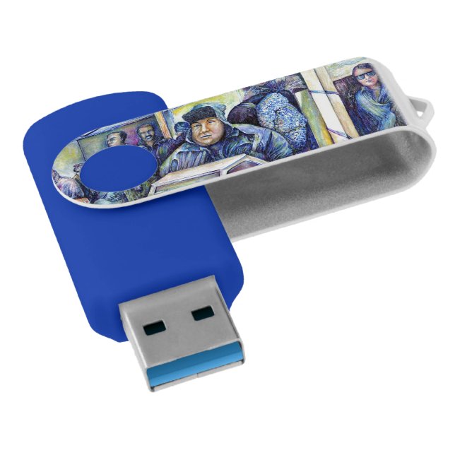 He Heard, What I Saw Flash Drive (Angled)