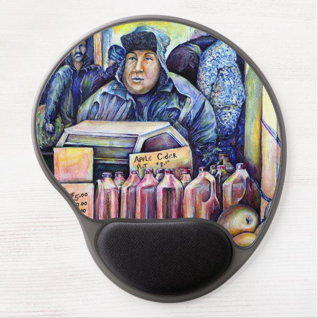 He Heard, What I Saw Gel Mouse Pad (Front)