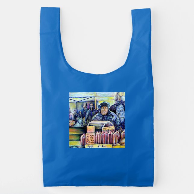 He Heard, What I Saw Reusable Bag (Back)