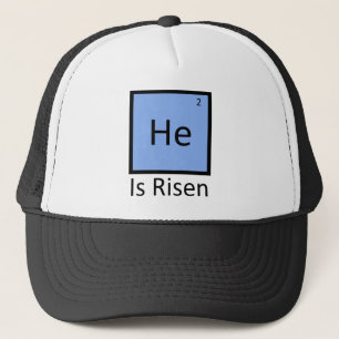 He (Helium) Is Risen Trucker Hat