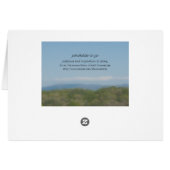 He hideth my soul ...cleft of the rock (Back Horizontal)