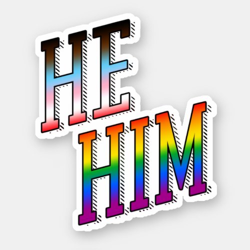 HeHim Progress Pride Sticker