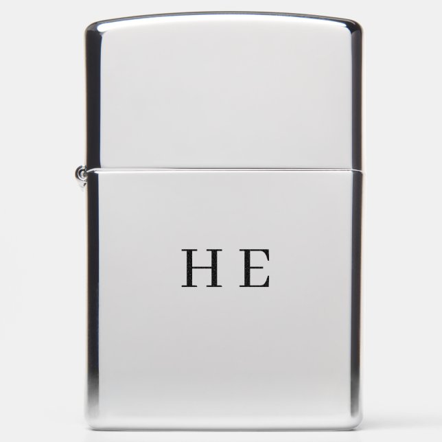 HE Initials Lighter – The Premium Gift Edition (Front)