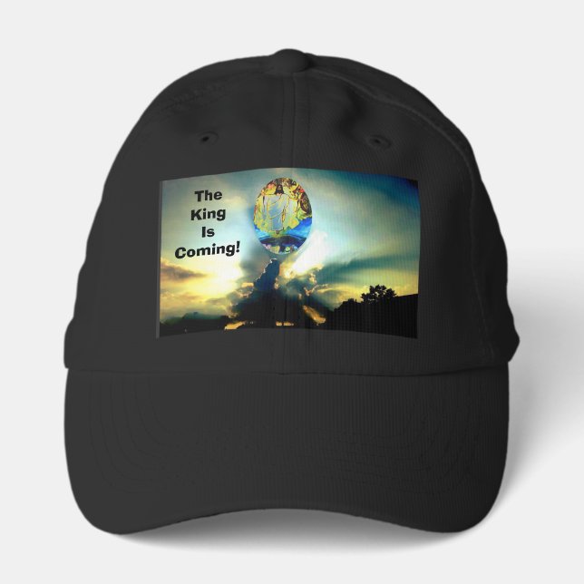 HE IS COMING  PERFORMANCE CAP (Front)