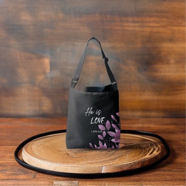 He is Love Crossbody Bag (Creator Uploaded)