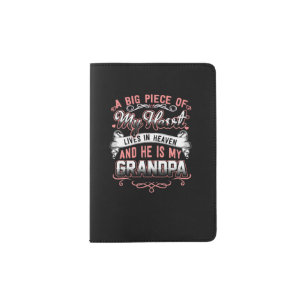 He is my grandpa passport holder