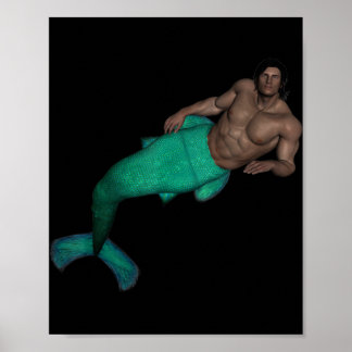He is not a mermaid He is a manmaid  Poster