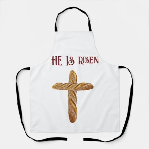 He Is Risen Apron Easter Apron Easter Kitchen  Apron