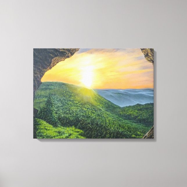 He Is Risen! Canvas Print (Front)