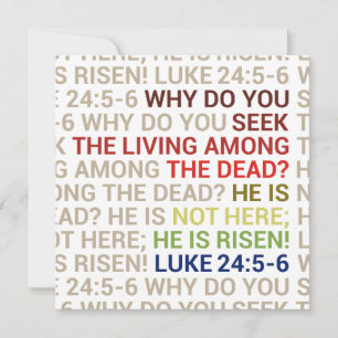 He is Risen Card