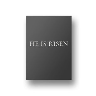 He Is Risen Christian Easter Wall Art Poster