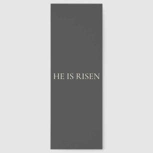 He Is Risen Christian Scripture Bookmark