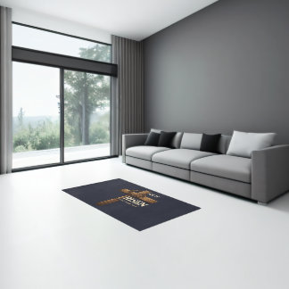 He Is Risen Cross Area Rug