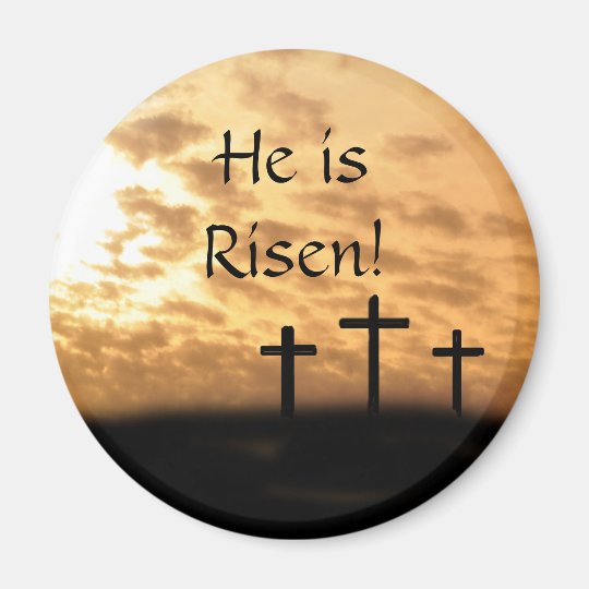 He is Risen Crosses and Sunset Easter