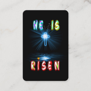 He Is Risen Discount Card