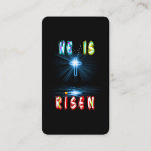 He Is Risen Discount Card