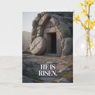 He Is Risen Easter Bulk Church Greeting Cards