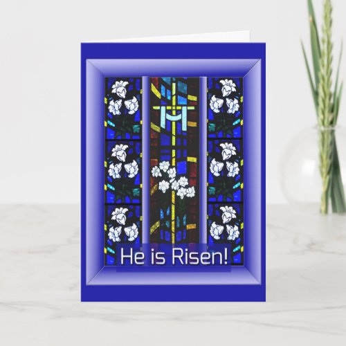 He is Risen Easter Card Customizable