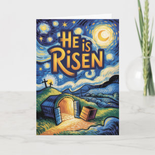 He is Risen Easter Christian Religious Bulk Church Card