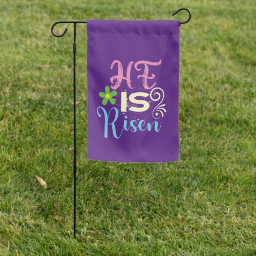 He Is Risen Easter Flag