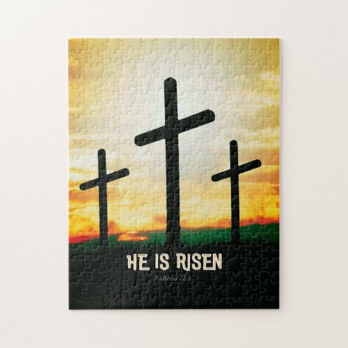 HE IS RISEN _ EASTER ILLUSTRATION  JIGSAW PUZZLE